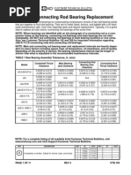 connecting rod replacement