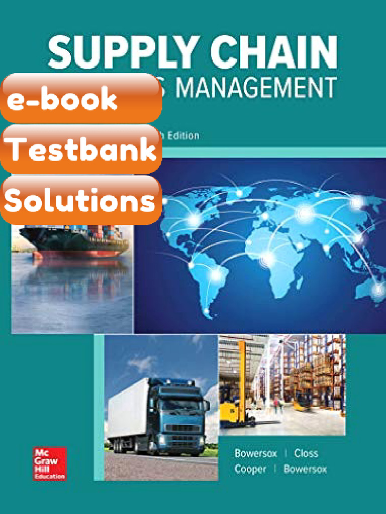 eBook & Testbank Supply Chain Logistics Management 5th Edition Donald ...
