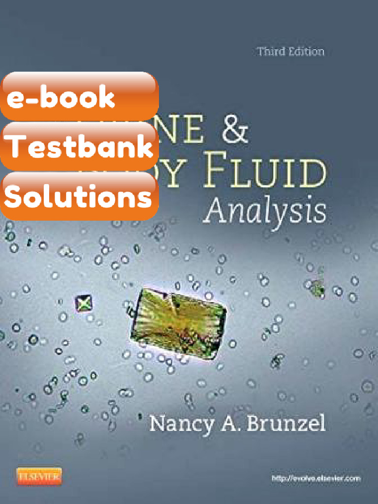 Fundamentals of Urine and Body Fluid Analysis 3rd Edition Brunzel Ebook ...