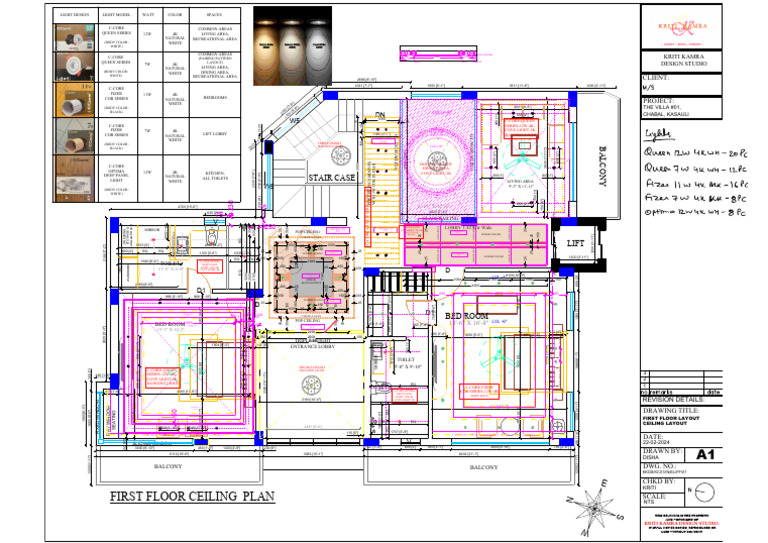 Thevilla#01 FF RCP Light Layout | PDF