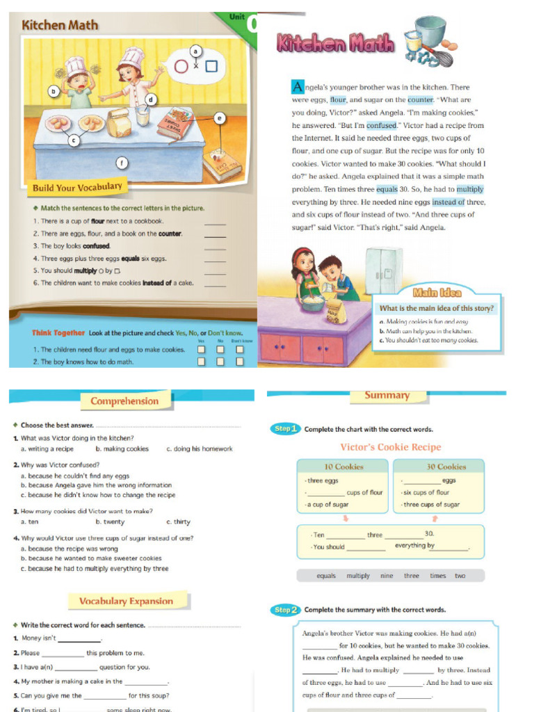 Kitchen Math | PDF