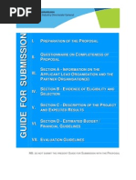 NB: G S P: Do Not Submit The Present Uide For Ubmission With The Roposal