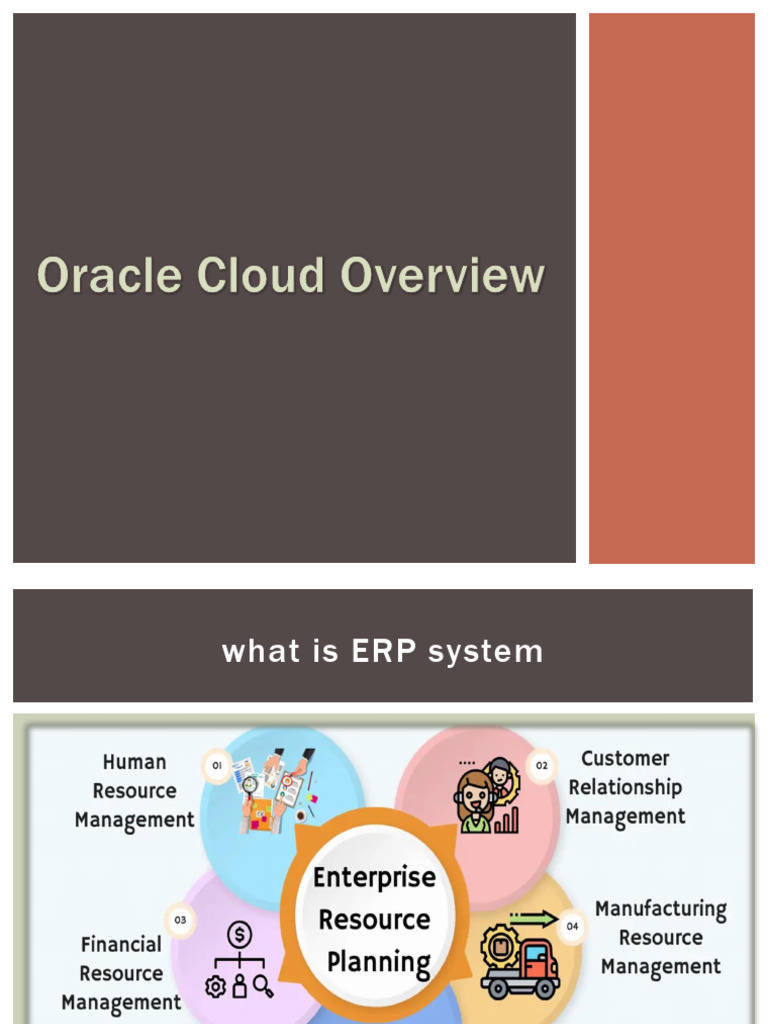 1 - Oracle Cloud Overview | PDF
