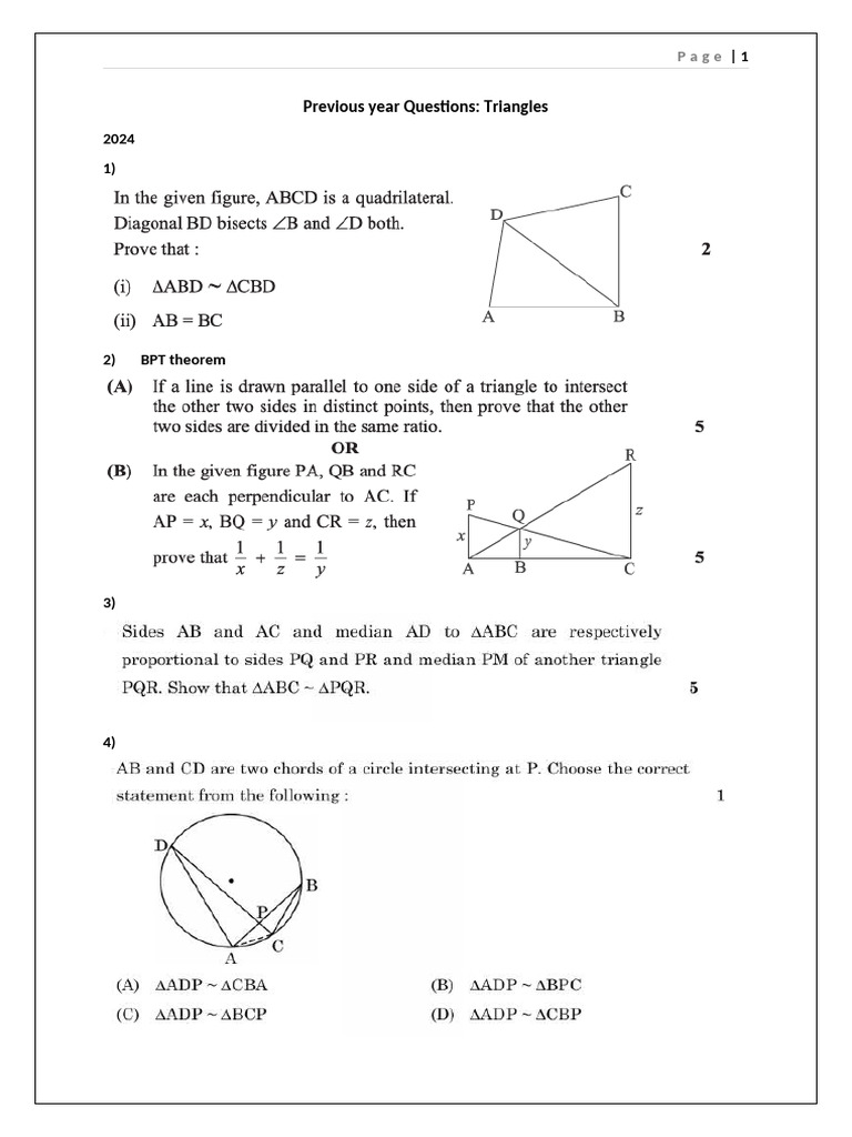 Triangles | PDF