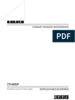 CPX400DP Instrucciones en Espanol - Iss 1