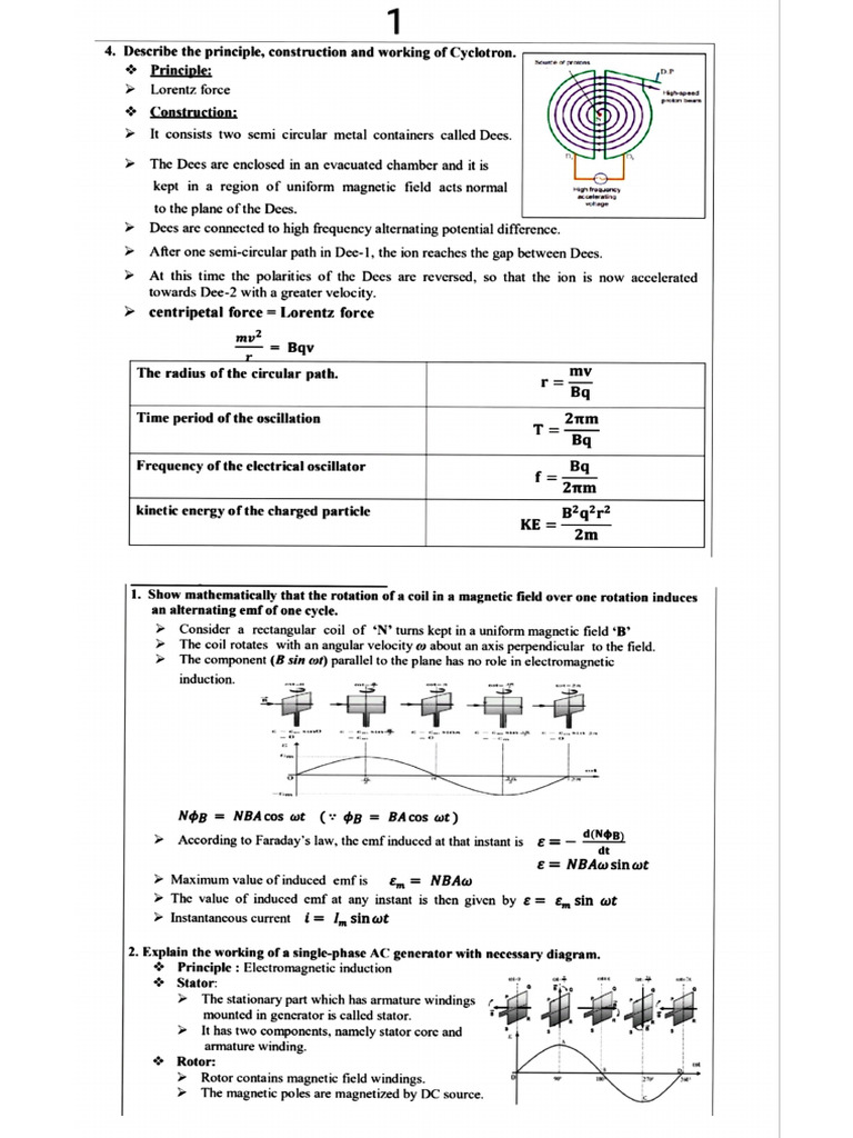 Physics 5 Marks | PDF