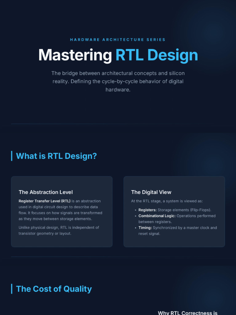 AD - RTL Design | PDF