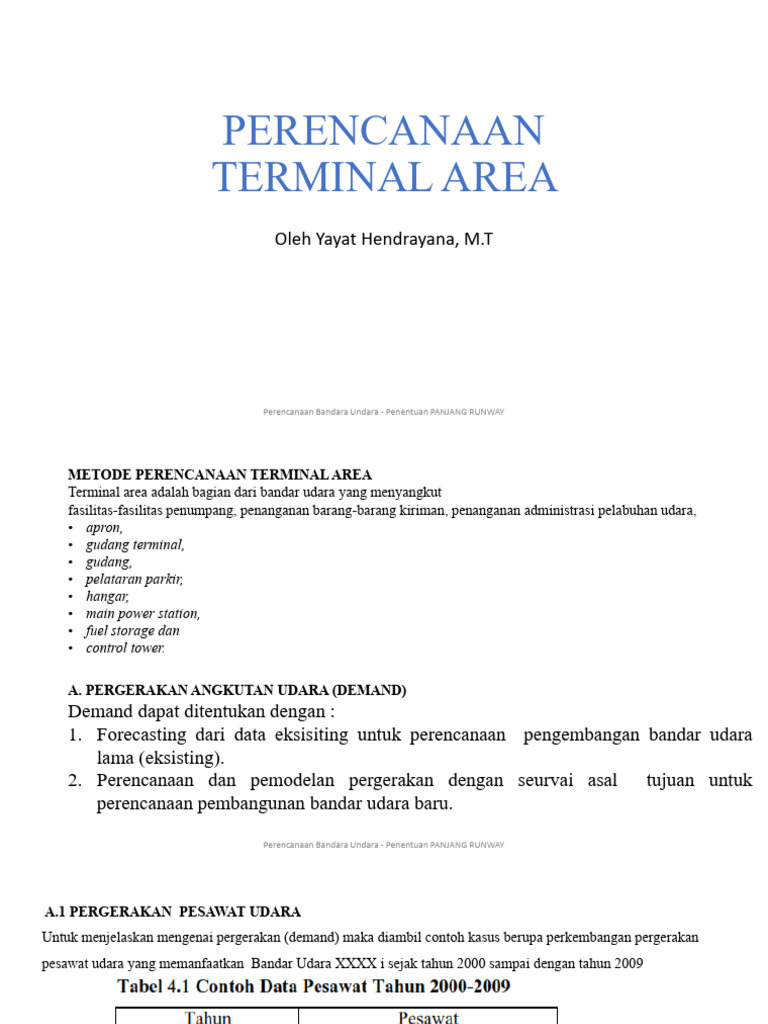 Terminal Area | PDF