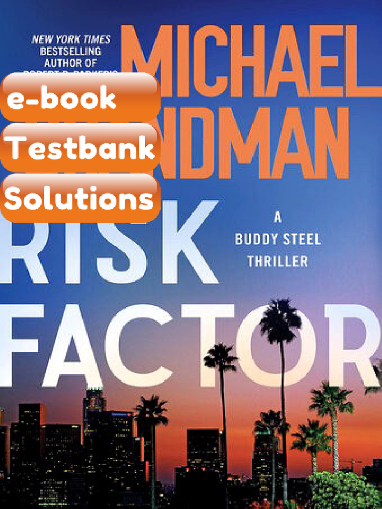 Risk Factor Michael Brandman eBook & Testbank | PDF | Subscription ...
