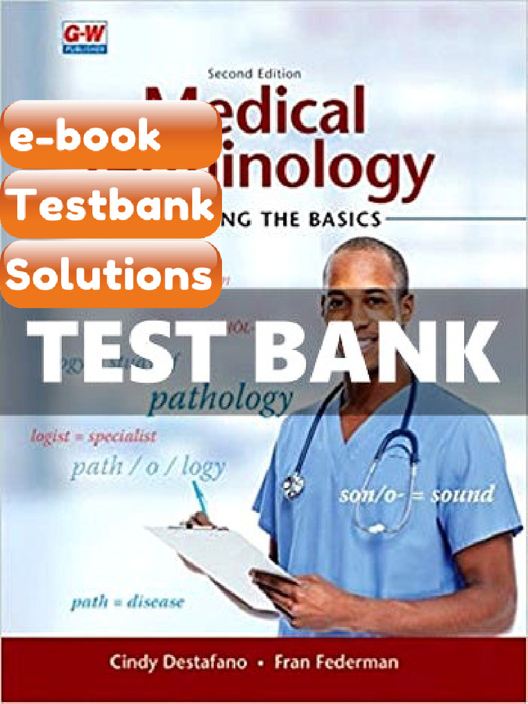 Testbank - Medical Terminology Mastering the Basics 2 Ed Destafano ...