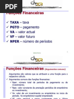 Funções Financeiras