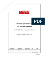 11kv Packaged Substation-Specification Nit 063