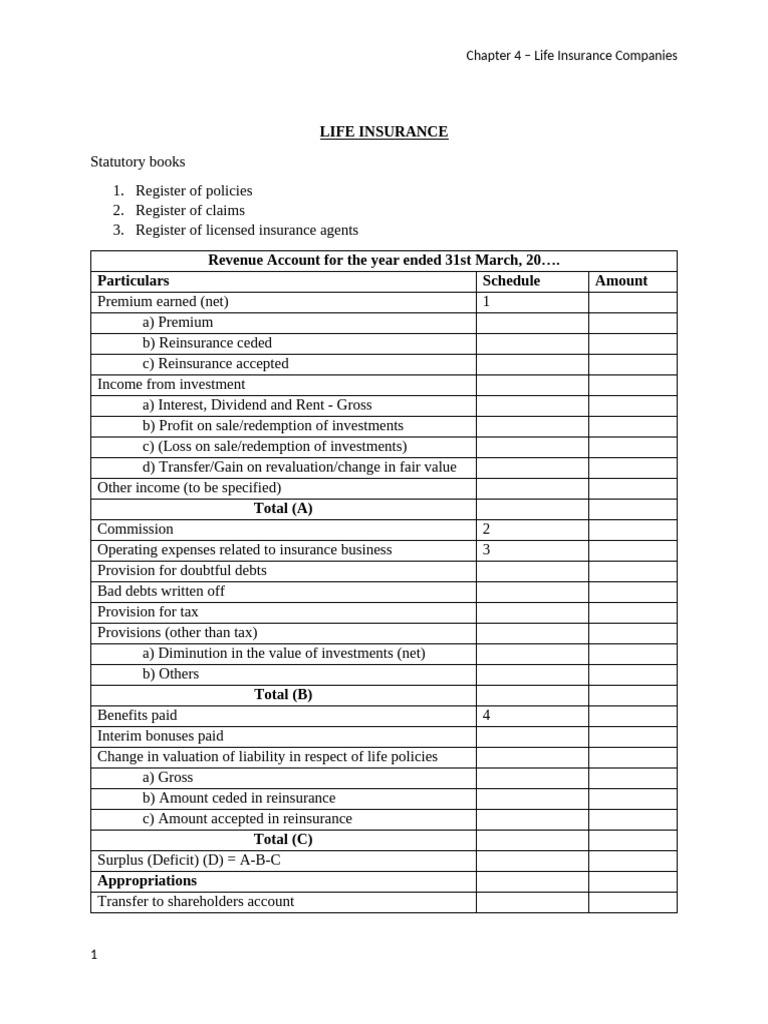 Life Insurance Handout (1) | PDF | Life Insurance | Insurance