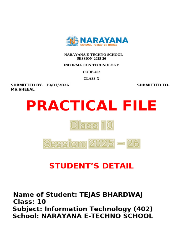 Project File 2025-2026 Computer | PDF | Table (Database) | Computing