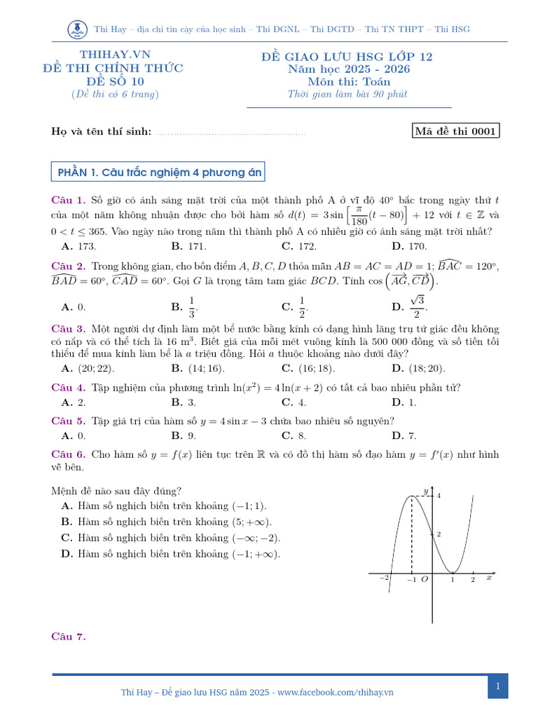 Toan-De-10 | PDF