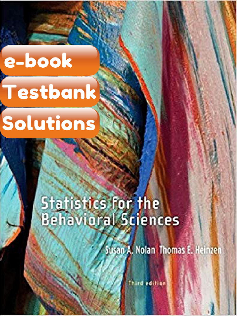 Testbank - Statistics for the Behavioral Sciences Third Edition | PDF ...