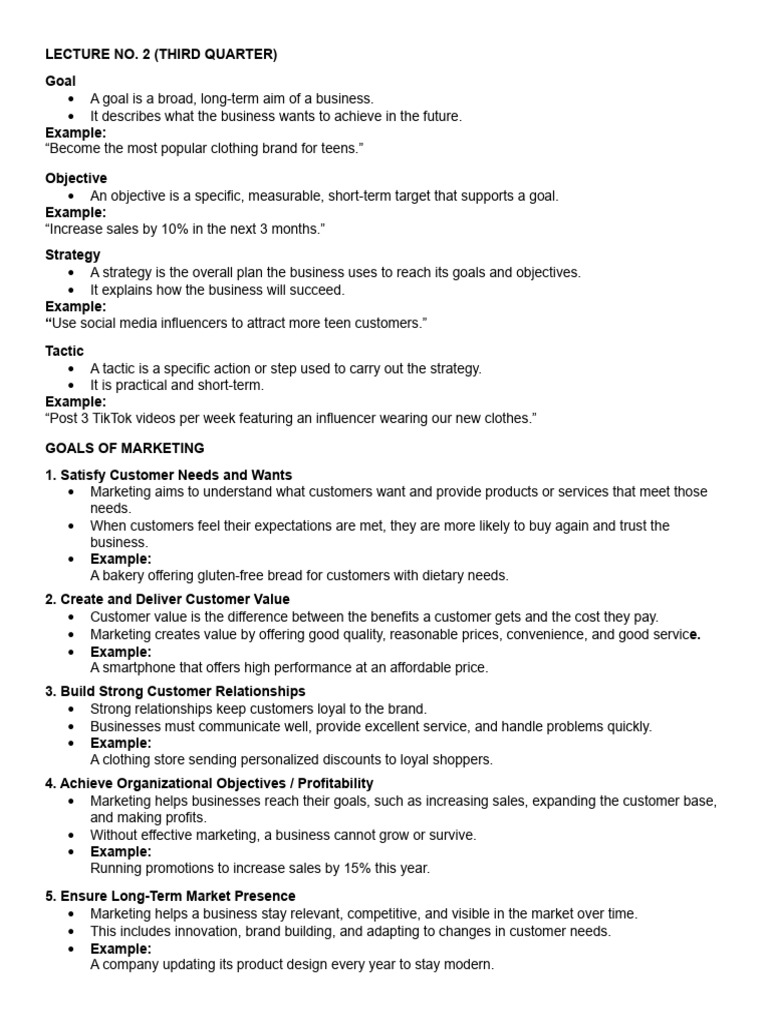 3rd Grading Lecture No. 2 | PDF | Marketing | Brand
