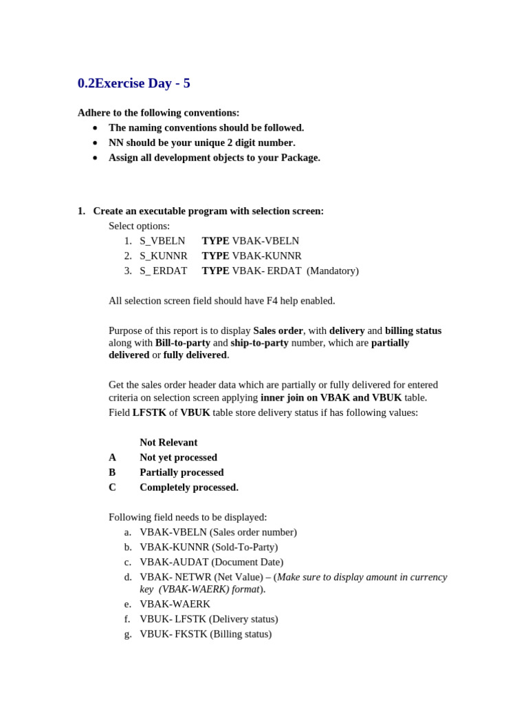 Report Exercise Day 5 | PDF | Software Engineering | Computer Programming