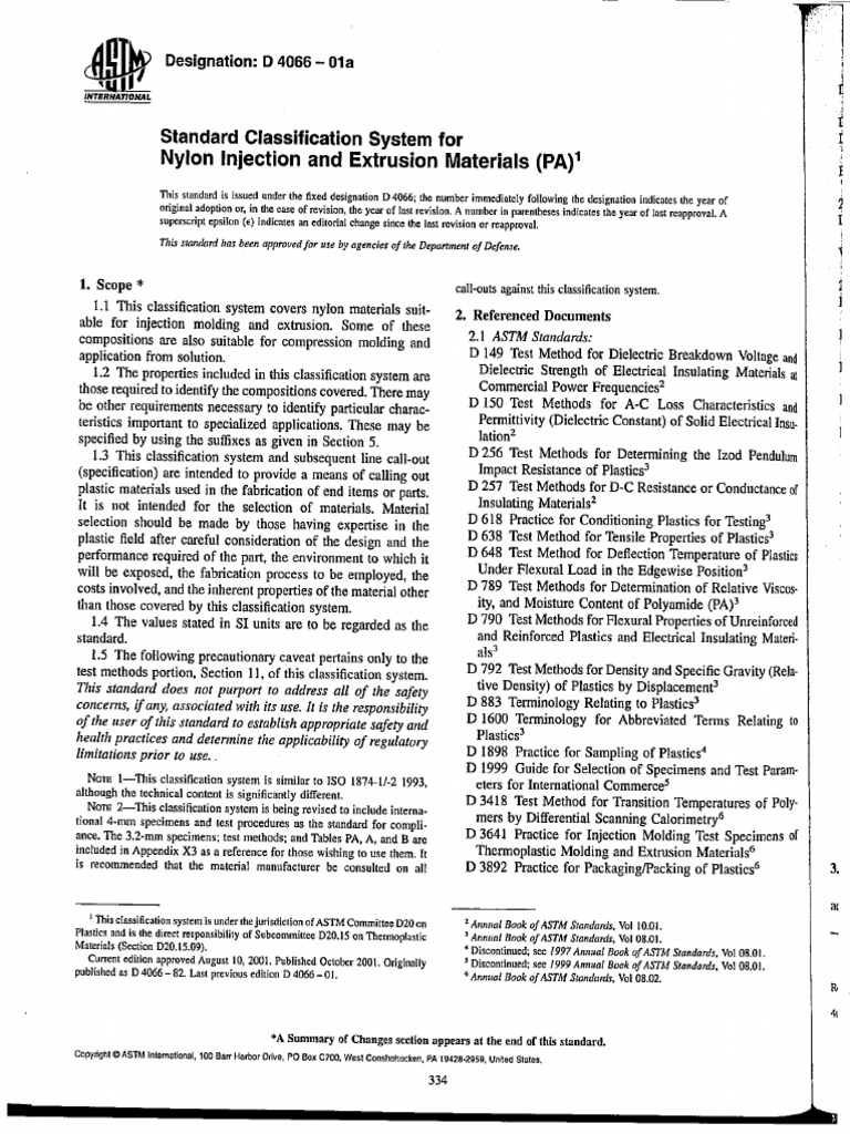 ASTM D 4006-01a PA Material | PDF