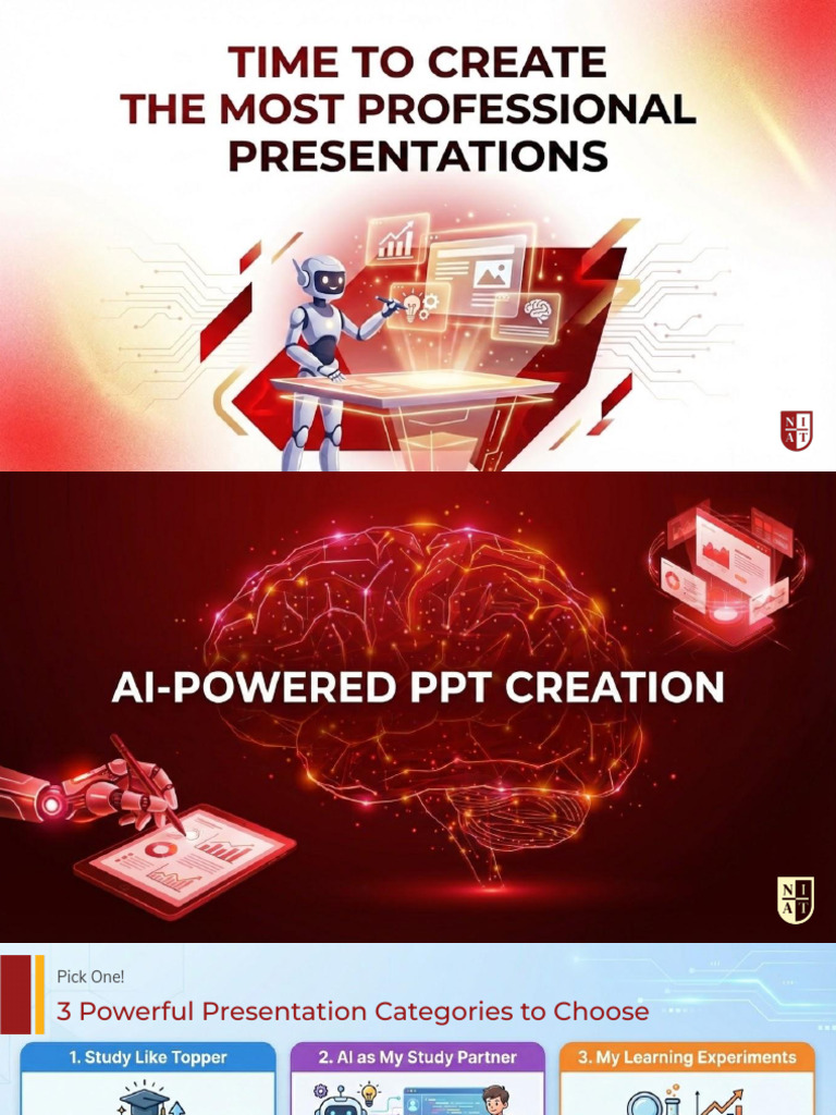 AI-Powered PPT Creation | PDF