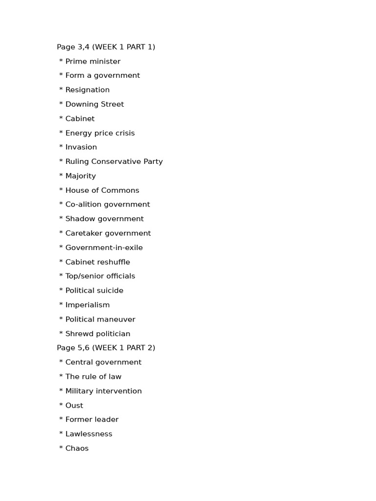 Political and Economic Translation 2 (BLANK) | PDF | Cost Of Living ...