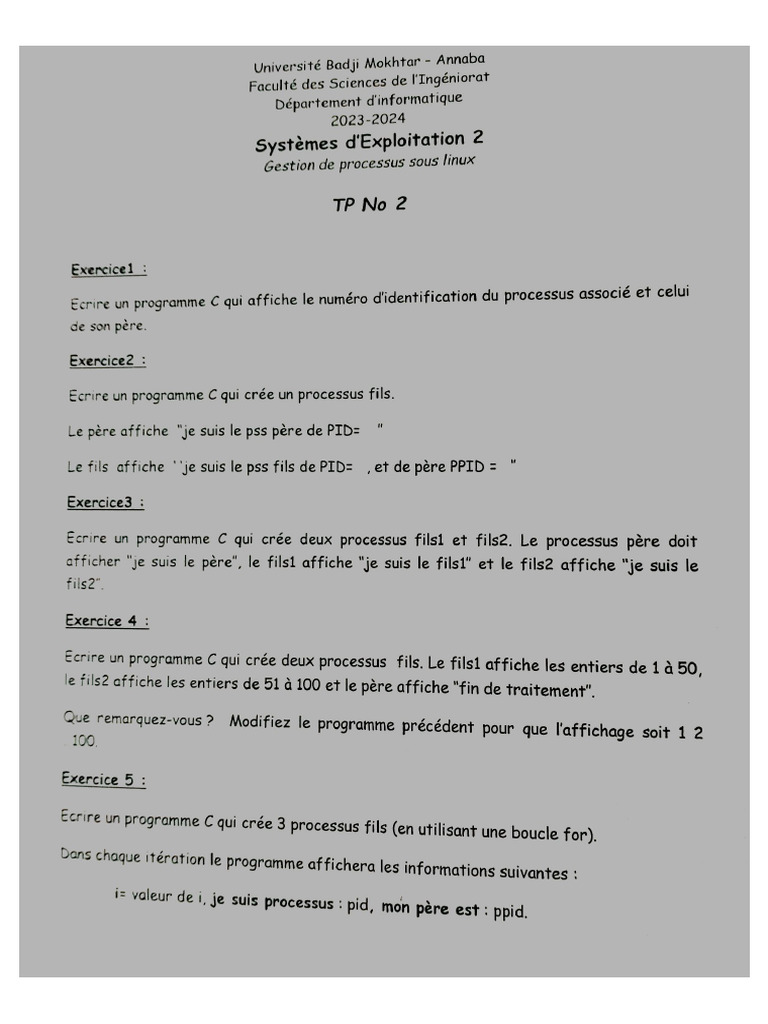 TP 2 Se | PDF