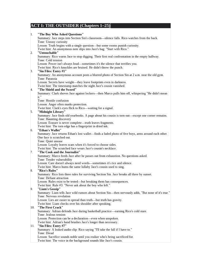 Chapter Titles Projectsin | PDF