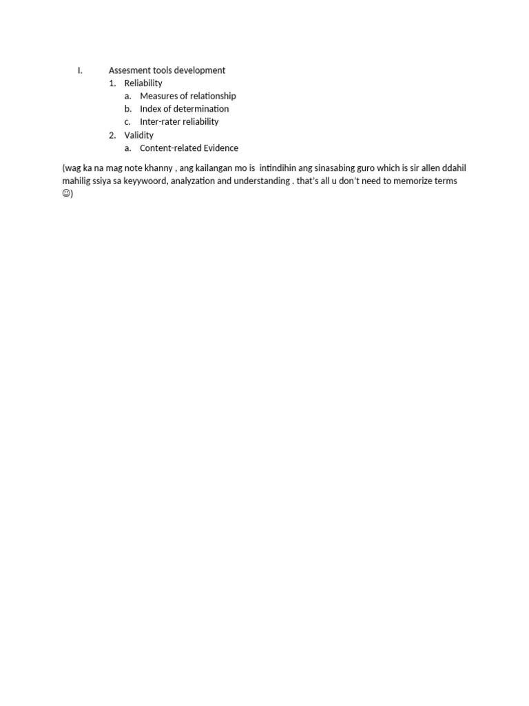Assesment 2 Notes | PDF
