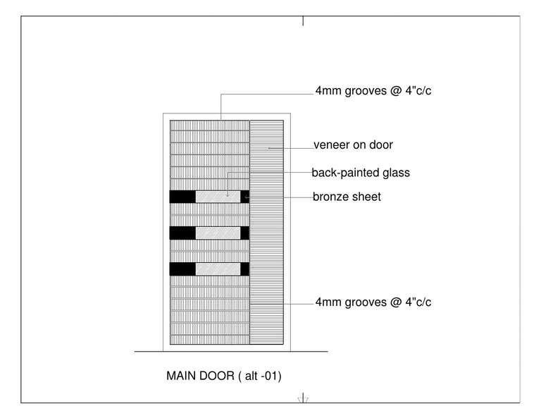 Main Door Design Specifications | PDF