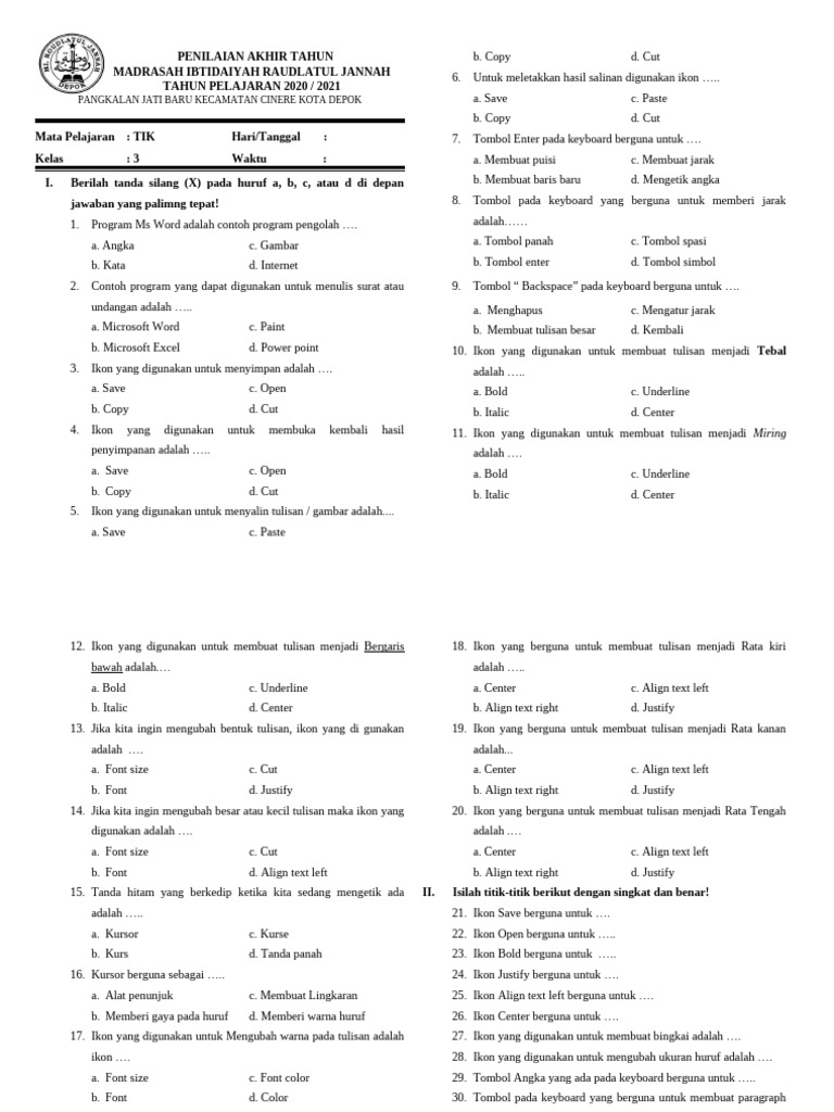 Kls 3 | PDF