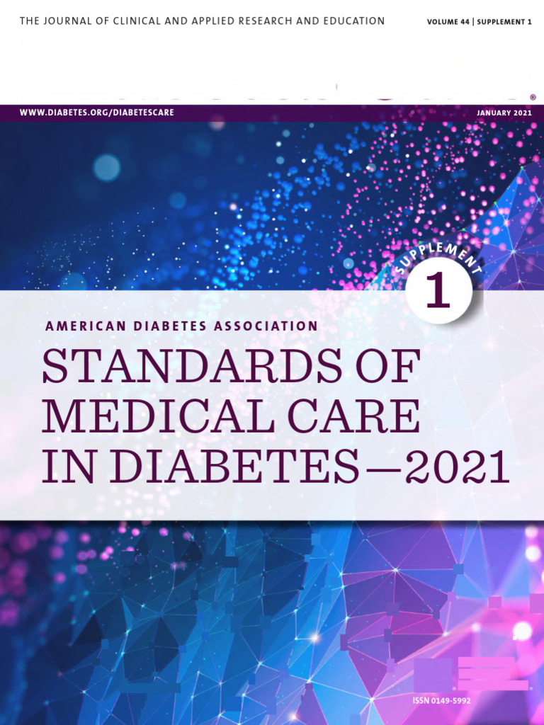 Standards of Medical Care in Diabetes — 2021 (American -- American ...