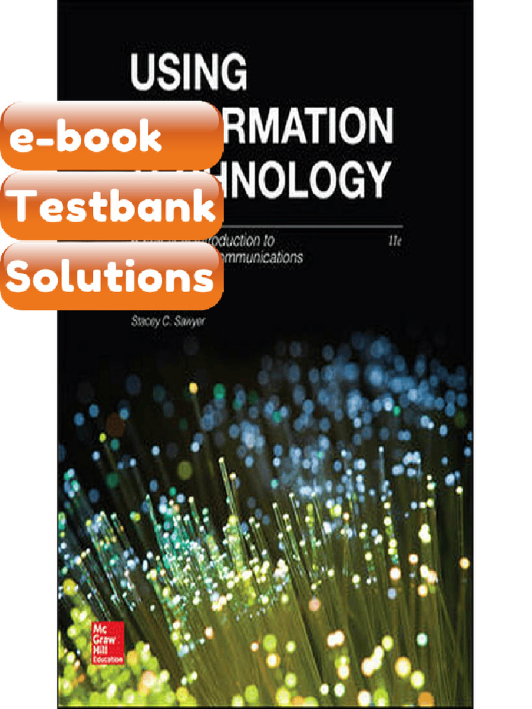 Testbank - Using Information Technology 11th Edition by Brian Williams ...