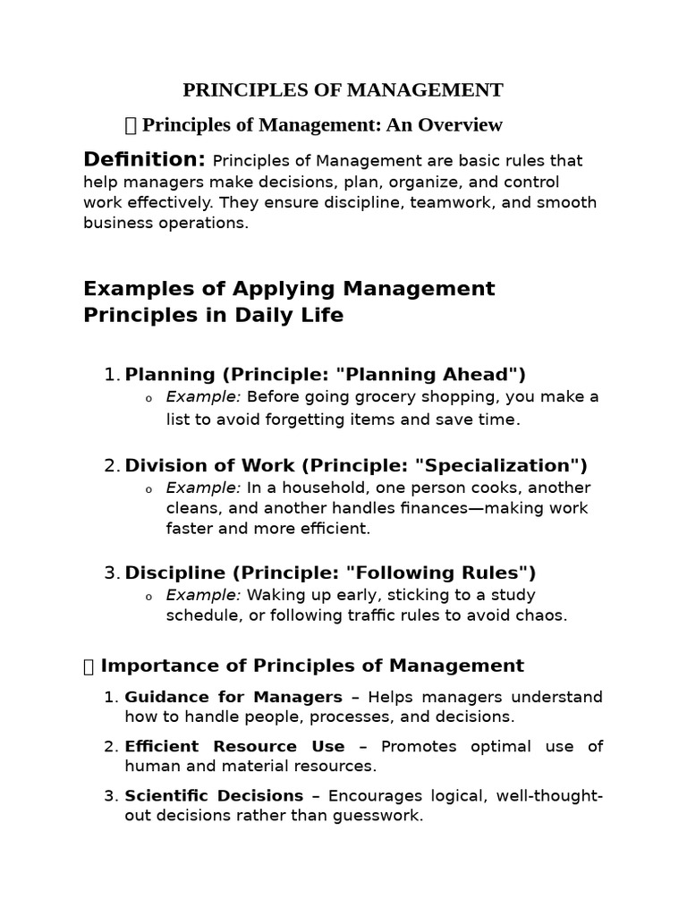 Principles of Management | PDF | Social Psychology | Cognition