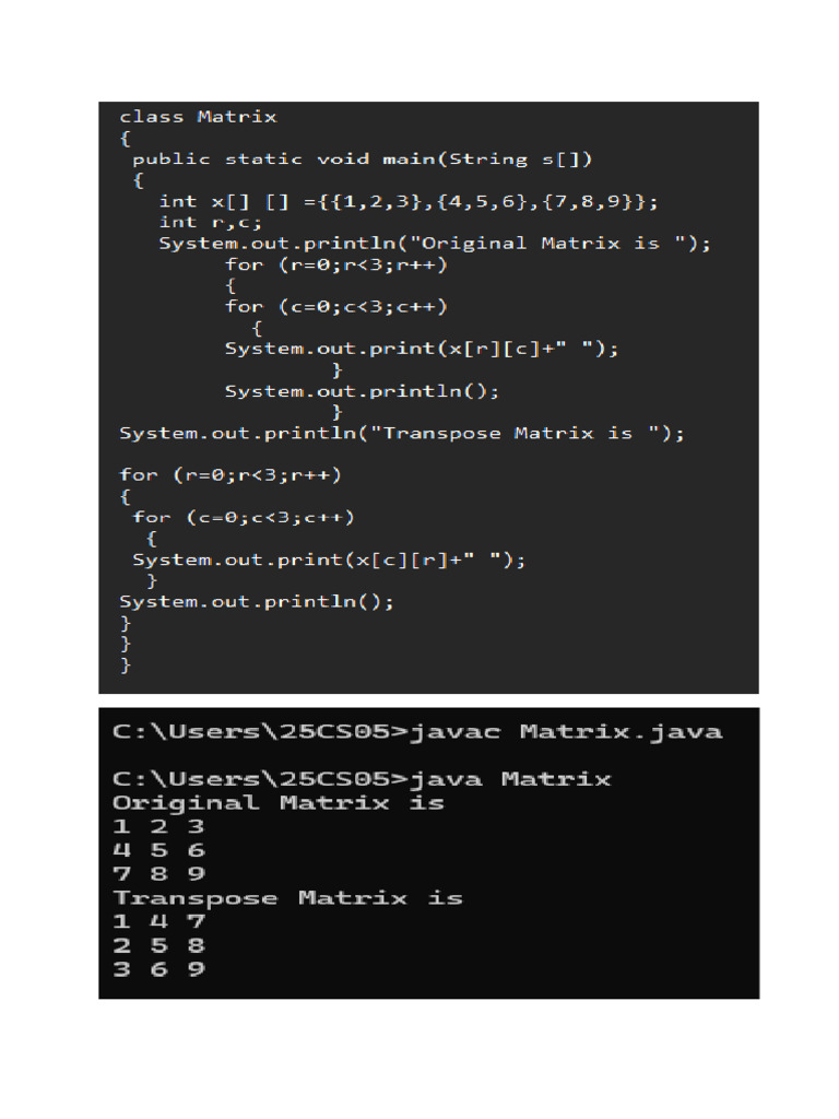 Matrix J | PDF