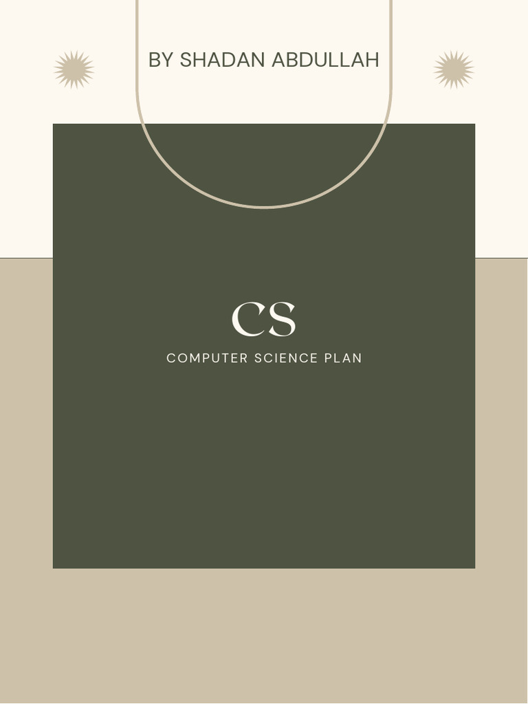 CS Plan | PDF