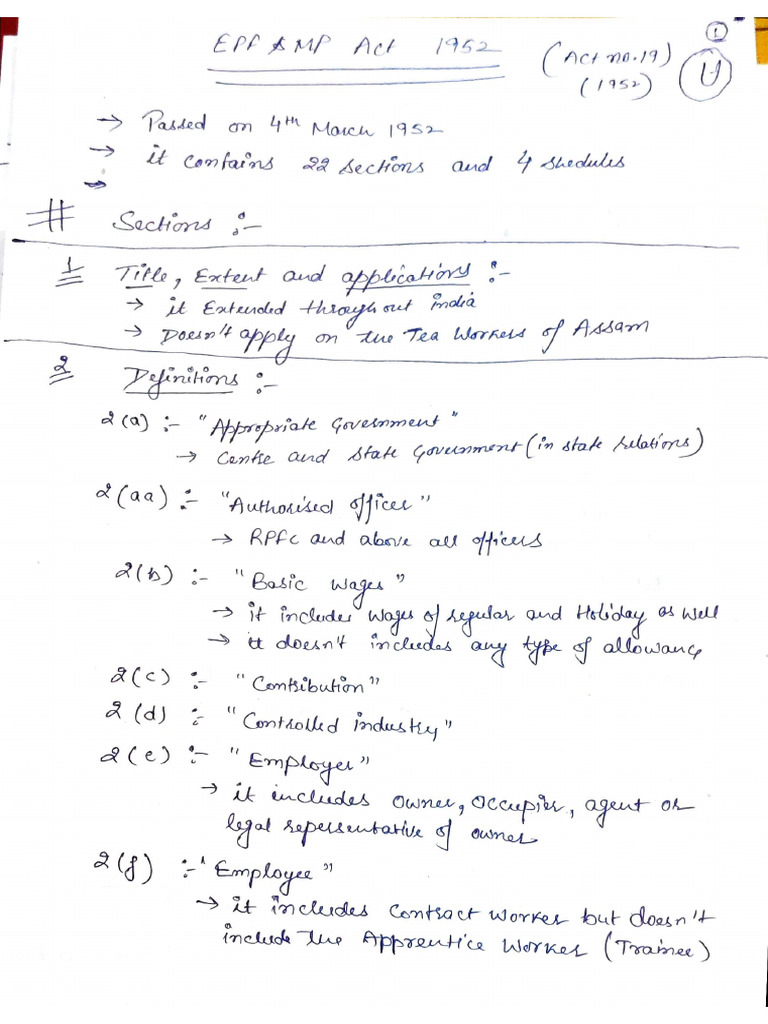 Paper 1 Notes | PDF