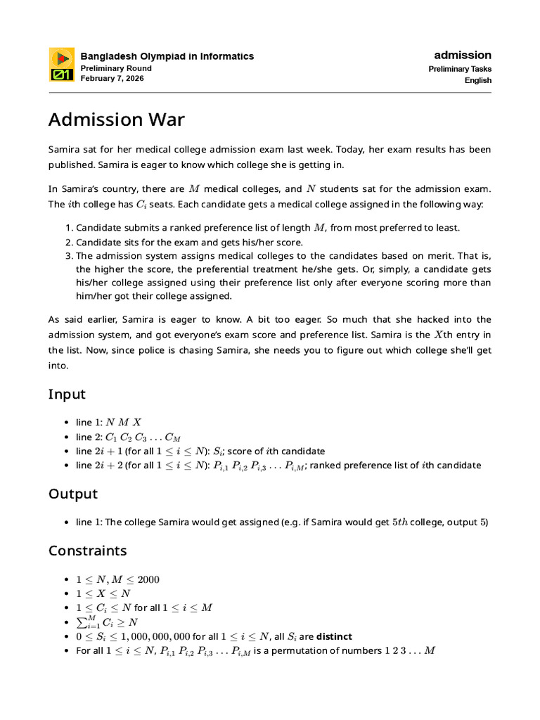 Admission (En) | PDF | Educational Stages | Qualifications