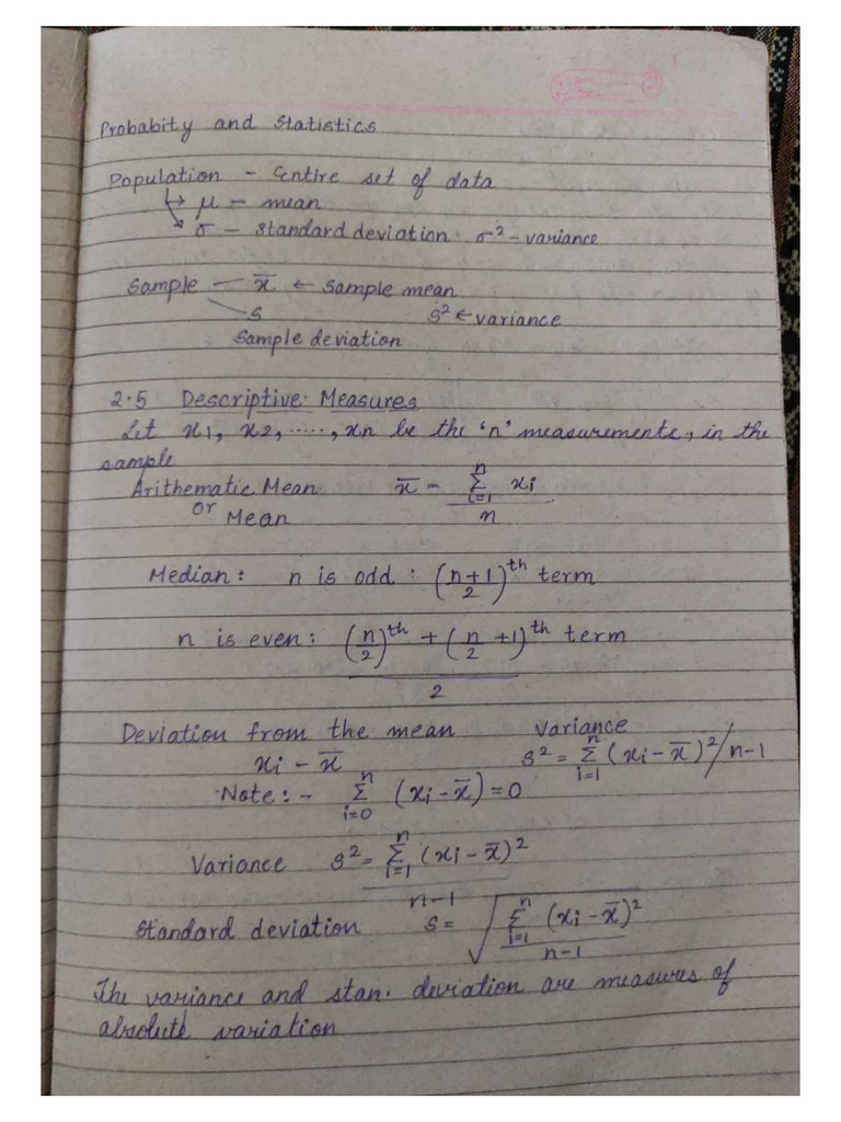 Maths Mod 1 | PDF