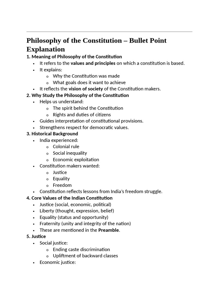 Bullet Point Explanation | PDF | Secularism | Nationalism