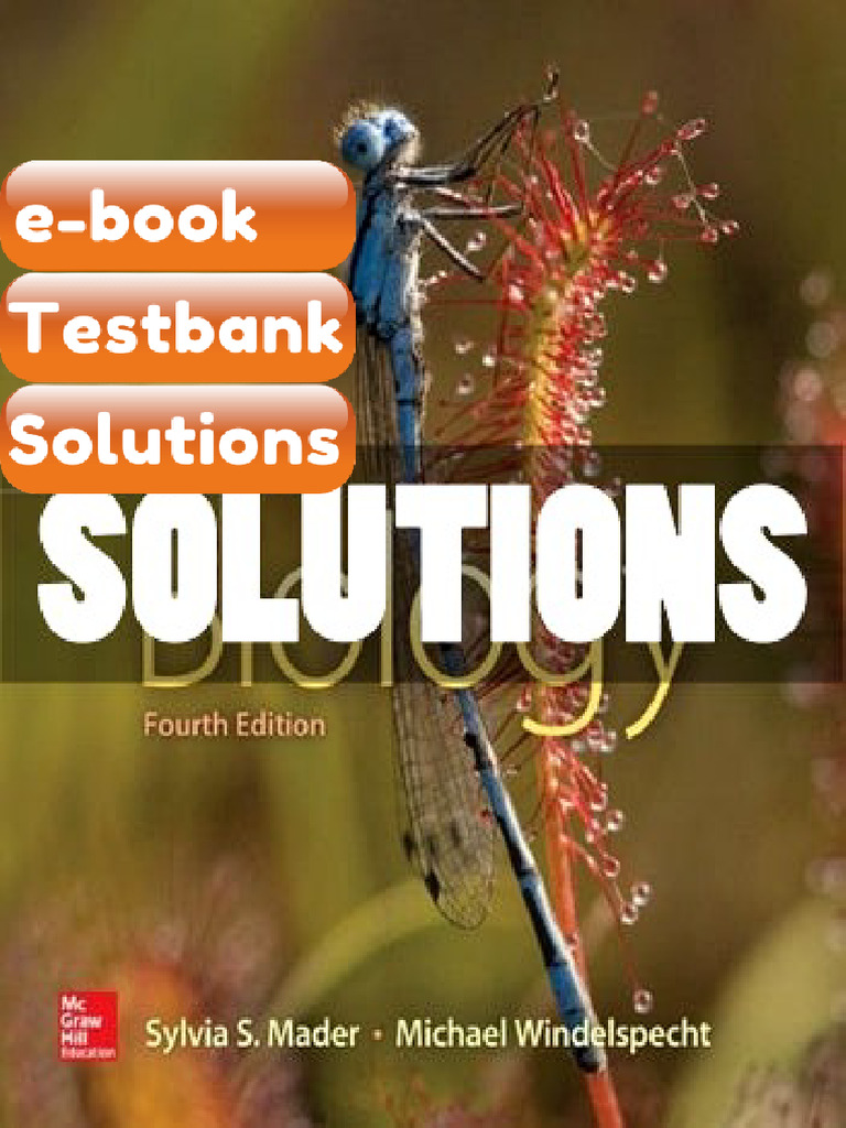 Ebook & Testbank Essentials of Biology 4 Ed Mader | PDF | Subscription ...