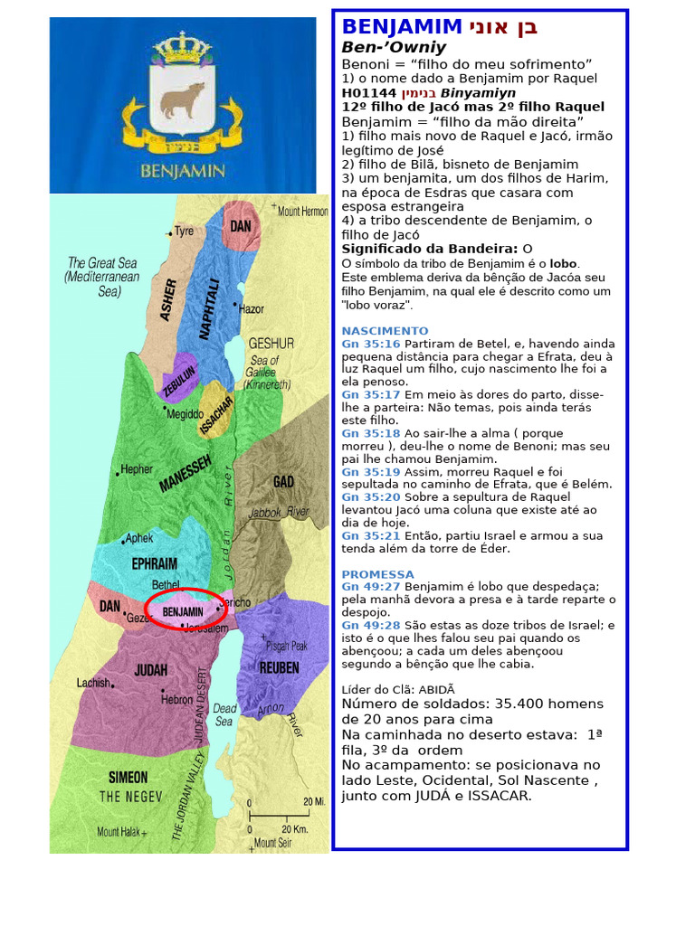 12 - Benjamim | PDF