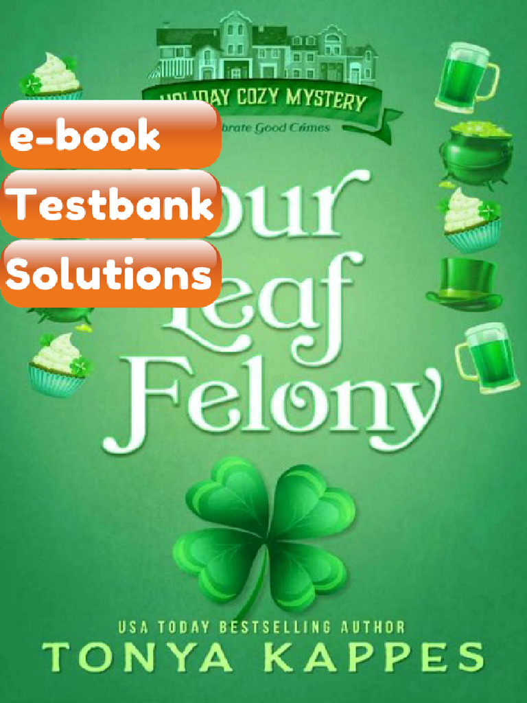 Four Leaf Felony Holiday Cozy Mystery Book 1 by Tonya Kappes eBook ...