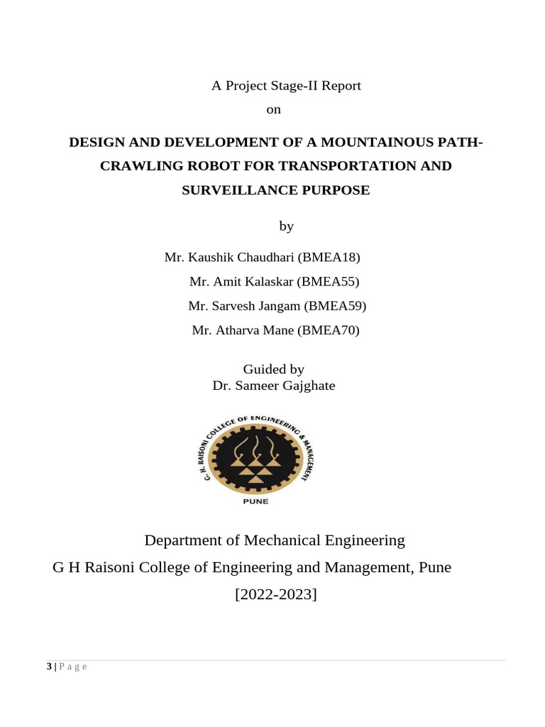 Project Phase II Final Review 2 000 Ok | PDF | Robot | Robotics