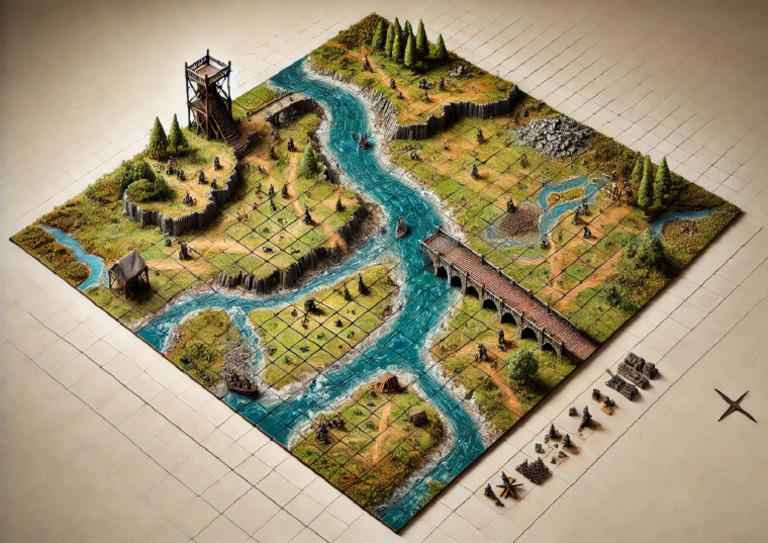 Battle Grid Trident Riverlands | PDF