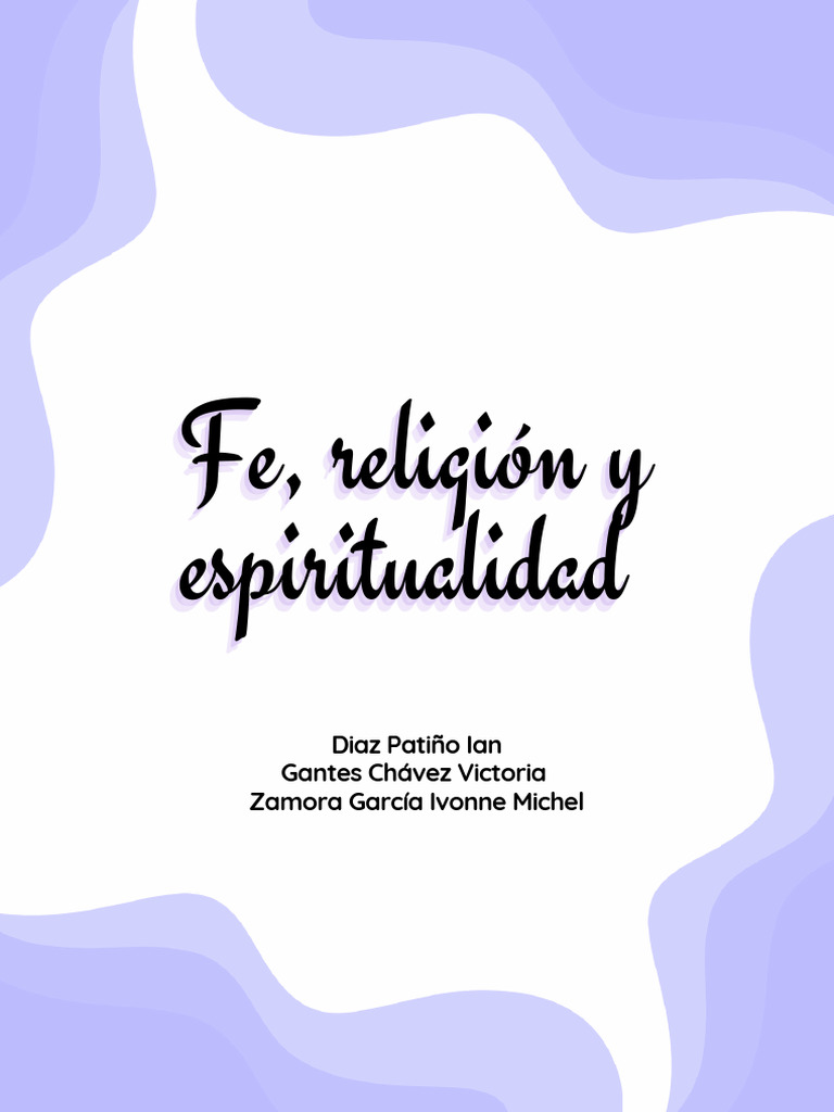 Fe, Religión y Espiritualidad | PDF | Fe | Oración