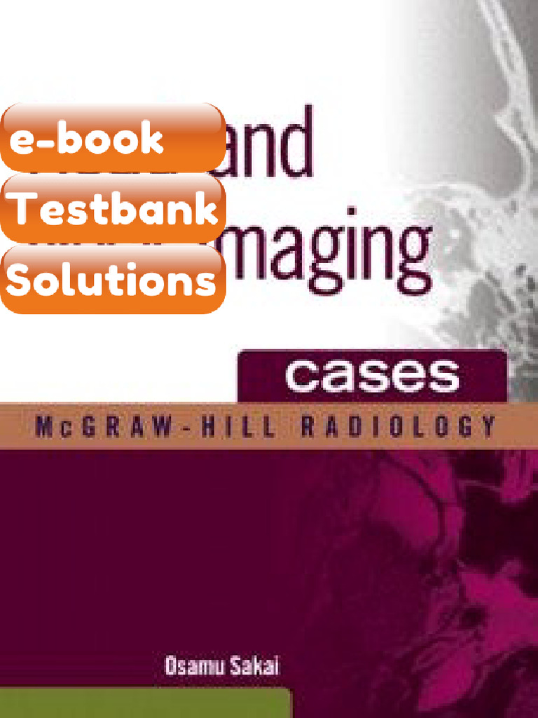 eBook & Testbank Head and Neck Imaging Cases McGrawHill Radiology | PDF ...