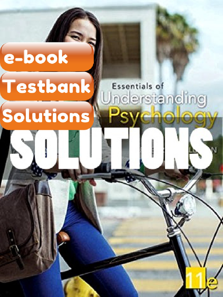 Testbank - Essentials of Understanding Psychology 11th Ed Feldman | PDF ...