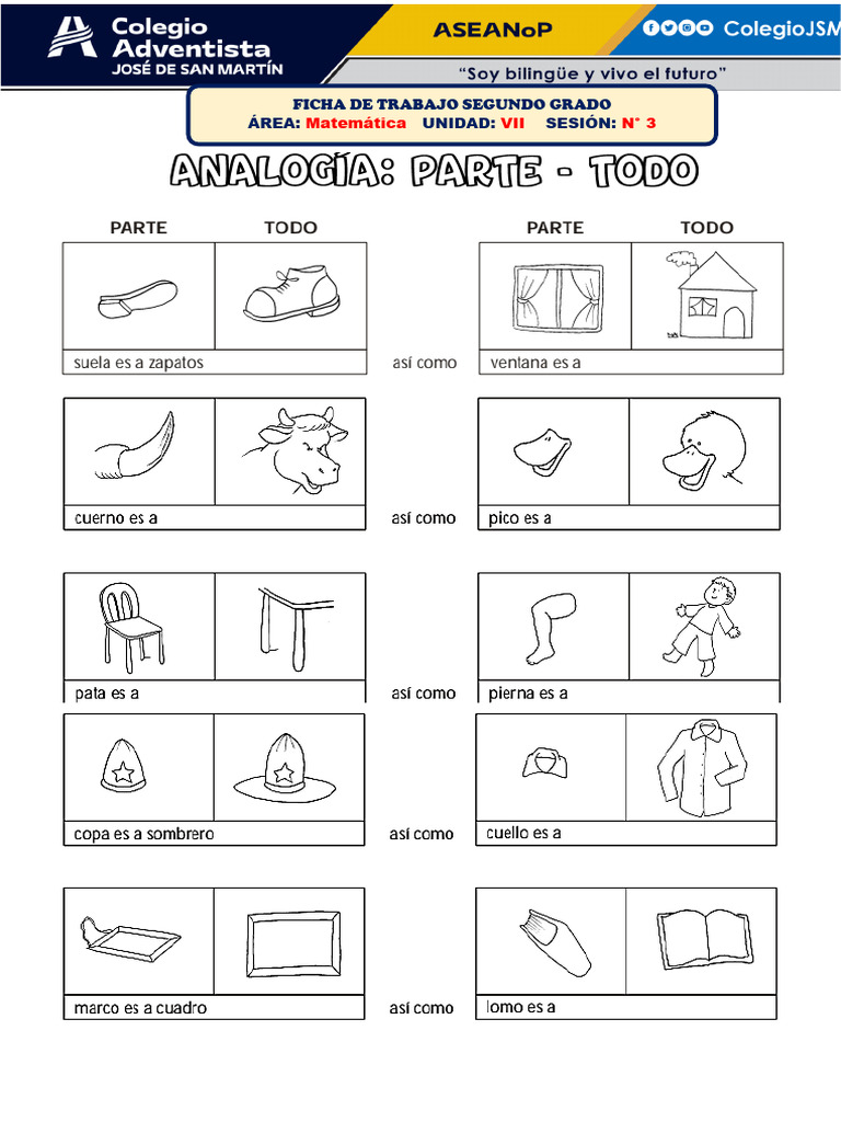 Analogia - Parte Todo | PDF