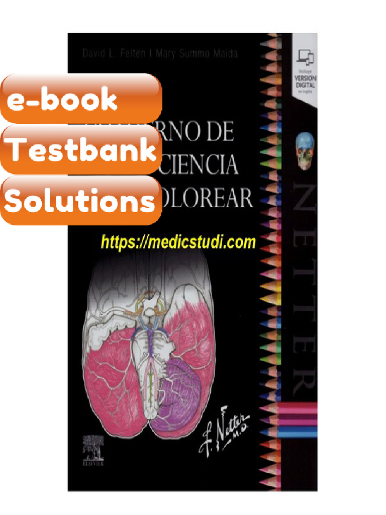 Netter Cuaderno de Neurociencia para Colorear 1st Edition David L ...