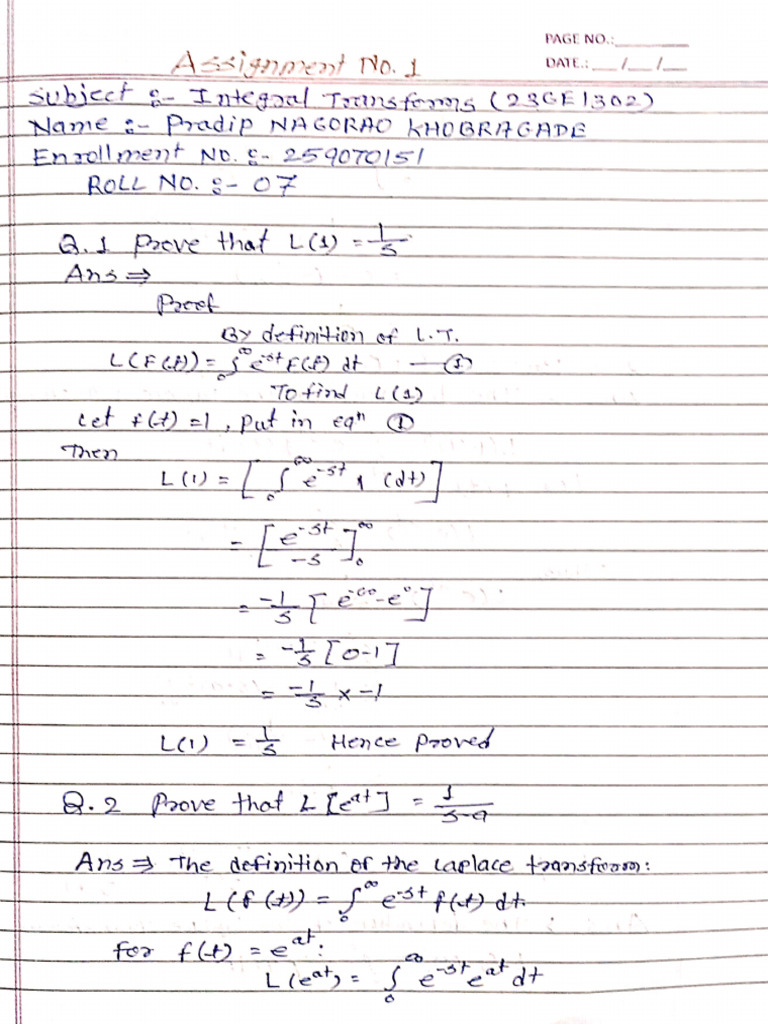 Assignment 1 (IT) | PDF